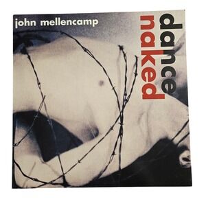 John Mellencamp Dance Naked 1994 Flat Promo Poster 12x12 Double Sided Rock